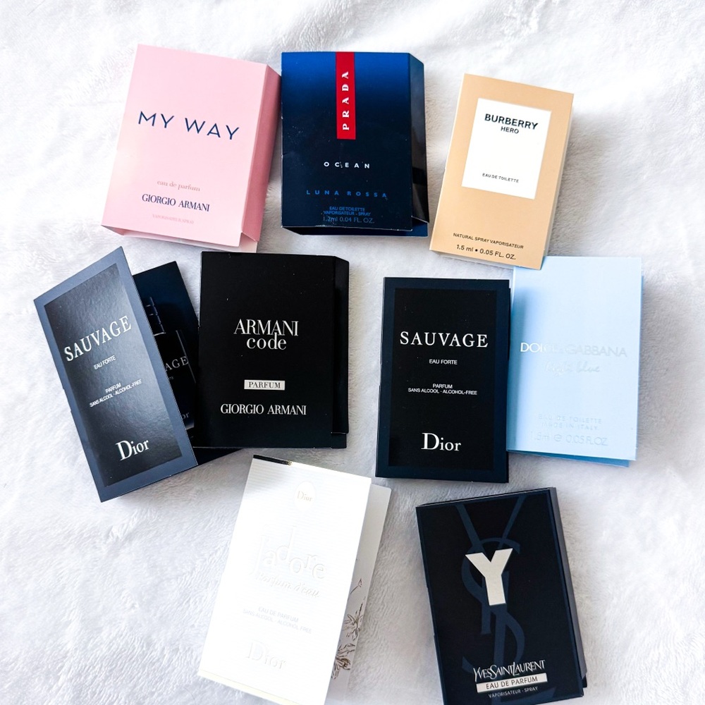 high end Perfume samples